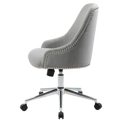 Boss Office Products Carnegie Desk Chair Gray - Boss 3 Boss Office Products Carnegie Desk Chair Gray - Boss