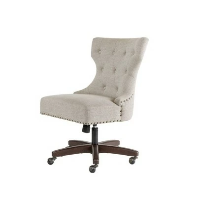 Madison Park Laura Office Chair Cream 4 Madison Park Laura Office Chair Cream - Image 2