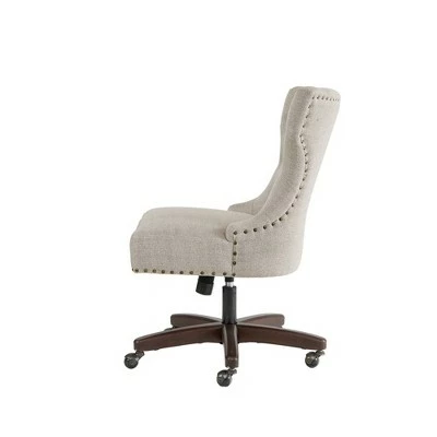 Madison Park Laura Office Chair Cream 5 Madison Park Laura Office Chair Cream - Image 3