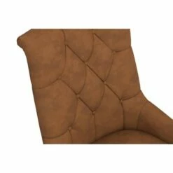 Button Tufted High Back Desk Chair - Quarters & Craft Tidal Blue