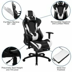 Emma and Oliver Racing Gaming Ergonomic Chair with Reclining Back, Footrest in Red LeatherSoft 20 Emma and Oliver Racing Gaming Ergonomic Chair with Reclining Back, Footrest in Red LeatherSoft -Office Chairs Sales Shop unnamed file 8466