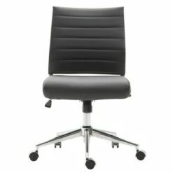 Edgemod Denver Task Chair Vegan Leather - Poly & Bark Brown -Office Chairs Sales Shop unnamed file 8550