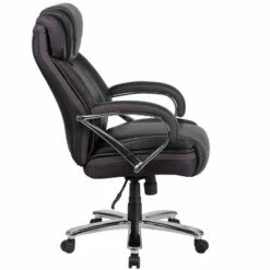 Hercules Series Leather Executive Swivel Ergonomic Office Chair with Extra Wide Seat - Riverstone Furniture Black -Office Chairs Sales Shop unnamed file 8556