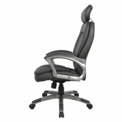 Executive Pillow Top Chair with Headrest Black - Boss Office Products -Office Chairs Sales Shop unnamed file 856