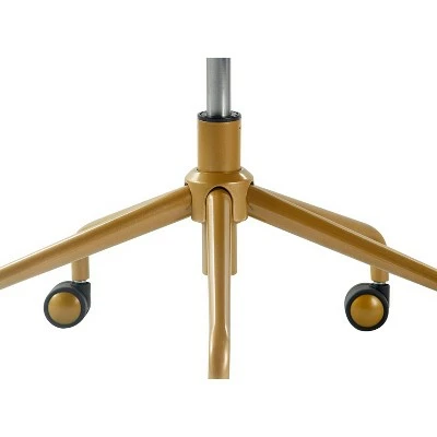 Adore Decor Giselle Gold Desk Chair - Adore Décor Blue 10 Adore Decor Giselle Gold Desk Chair - Adore Décor Blue - Image 8