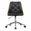Montclair Mid-Century Office Chair Chrome/Black - Armen Living -Office Chairs Sales Shop unnamed file 8584