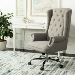Ian Swivel Task And Office Chairs Gray - Safavieh