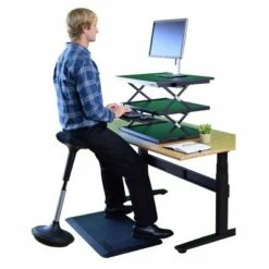 Wobble Standing Desk Office Chair - Uncaged Ergonomics Red -Office Chairs Sales Shop unnamed file 862