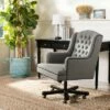 Nichols Desk Chair Gray - Safavieh