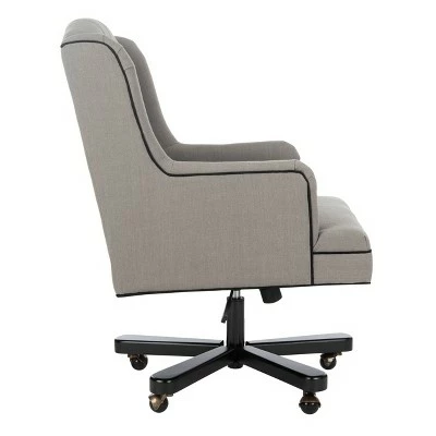 Nichols Desk Chair Gray - Safavieh 5 Nichols Desk Chair Gray - Safavieh - Image 3