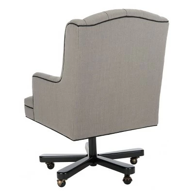 Nichols Desk Chair Gray - Safavieh 7 Nichols Desk Chair Gray - Safavieh - Image 5