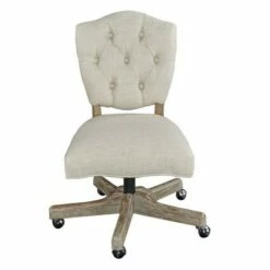 Kelsey Office Chair - Linon Natural