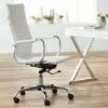 Studio 55D Modern Home Office Chair Swivel Tilt High Back White Black Chrome Adjustable for Work Desk Home Office Computer -Office Chairs Sales Shop unnamed file 8681