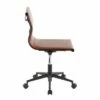 Mirage Contemporary Task Chair Steel/Faux Leather Black/Camel - LumiSource -Office Chairs Sales Shop unnamed file 8698