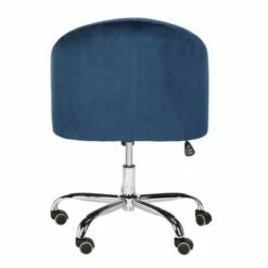 Amy Swivel Office Chair Navy/Chrome - Safavieh -Office Chairs Sales Shop unnamed file 8729