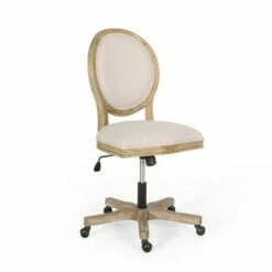 Pishkin French Country Upholstered Swivel Office Chair - Christopher Knight Home Charcoal/weathered Gray -Office Chairs Sales Shop unnamed file 876