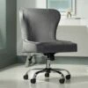 Studio 55D Erin Gray Fabric Adjustable Office Chair