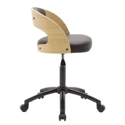 Ashwood Task Chair Black/Ashwood - Calico Designs 7 Ashwood Task Chair Black/Ashwood - Calico Designs - Image 5