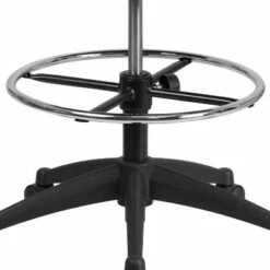 Mid Back Ergonomic Drafting Chair with Adjustable Foot Ring and Flip Up Arms Black - Riverstone Furniture -Office Chairs Sales Shop unnamed file 8848