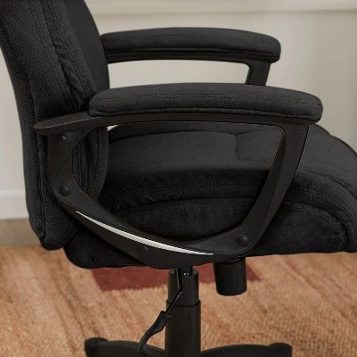 Style Hannah Ii Office Chair Midnight Black - Serta 7 Style Hannah Ii Office Chair Midnight Black - Serta - Image 5