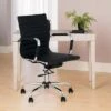 Studio 55D Serge Black Low Back Swivel Office Chair -Office Chairs Sales Shop unnamed file 8963