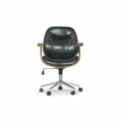 Rathburn and Modern Office Chair Black/Brown - Baxton Studio -Office Chairs Sales Shop unnamed file 8976