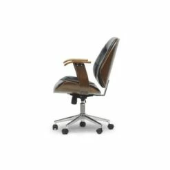 Rathburn and Modern Office Chair Black/Brown - Baxton Studio -Office Chairs Sales Shop unnamed file 8977