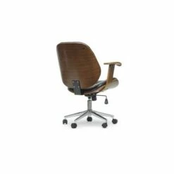 Rathburn and Modern Office Chair Black/Brown - Baxton Studio -Office Chairs Sales Shop unnamed file 8978