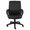 Caressoft Executive Mid Back Chair Black - Boss Office Products -Office Chairs Sales Shop unnamed file 899