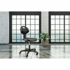 16"-21" Adjustable Height Polyurethane Task Office Chair Black- National Public Seating -Office Chairs Sales Shop unnamed file 9012