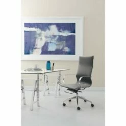 Elegant Modern High Back Adjustable Office Chair Gray - ZM Home -Office Chairs Sales Shop unnamed file 9036