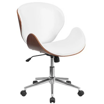 Merrick Lane Office Chair Mid-Back Ergonomic Executive Swivel Office Chair With Tilt-Lock and Tilt Tension Controls 9 Merrick Lane Office Chair Mid-Back Ergonomic Executive Swivel Office Chair With Tilt-Lock and Tilt Tension Controls - Image 8