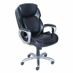 My Fit Executive Office Chair with 360 Motion Support Black - Serta