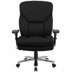 High Back Executive Swivel Ergonomic Office Chair with Large Headrest Black Fabric - Riverstone Furniture -Office Chairs Sales Shop unnamed file 9074