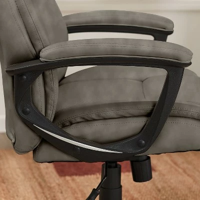Style Hannah Office Chair Harvard Gray - Serta 8 Style Hannah Office Chair Harvard Gray - Serta - Image 6