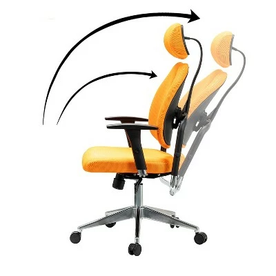 Mesh Recline Ergonomic Office Task Chair | Karat Home 6 Mesh Recline Ergonomic Office Task Chair | Karat Home - Image 4