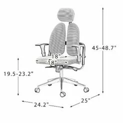 Mesh Recline Ergonomic Office Task Chair | Karat Home 23 Mesh Recline Ergonomic Office Task Chair | Karat Home -Office Chairs Sales Shop unnamed file 9134