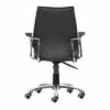 Modern Low Back Adjustable Office Chair - ZM Home White -Office Chairs Sales Shop unnamed file 9146