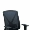 Office Chair with Tall Mesh Fabric Back and Casters Office Chair Black - Benzara -Office Chairs Sales Shop unnamed file 9151