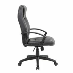 High Back Leather Plus Chair Black - Boss Office Products -Office Chairs Sales Shop unnamed file 919