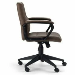 Douglas Swivel Office Chair - WyndenHall Distressed Black -Office Chairs Sales Shop unnamed file 9223