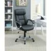 Simple Relax Adjustable Height Office Chair with Padded Armrests, Black -Office Chairs Sales Shop unnamed file 9226