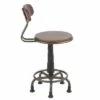 Dakota Industrial Task Chair - LumiSource White
