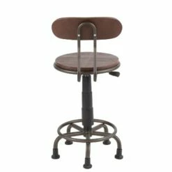 Dakota Industrial Task Chair - LumiSource White -Office Chairs Sales Shop unnamed file 9285