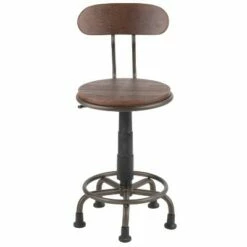 Dakota Industrial Task Chair - LumiSource White -Office Chairs Sales Shop unnamed file 9286