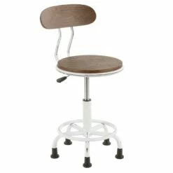 Dakota Industrial Task Chair - LumiSource White -Office Chairs Sales Shop unnamed file 9292