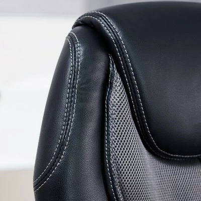 Works Executive Office Chair - Serta Light Gray 9 Works Executive Office Chair - Serta Light Gray - Image 7