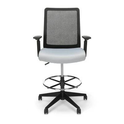 Biometric Mesh Back Office Chair - HON BASYX Gray 4 Biometric Mesh Back Office Chair - HON BASYX Gray - Image 2