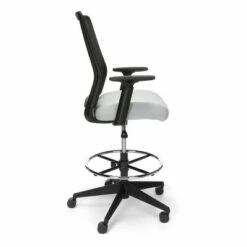 Biometric Mesh Back Office Chair - HON BASYX Gray 17 Biometric Mesh Back Office Chair - HON BASYX Gray -Office Chairs Sales Shop unnamed file 9393