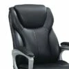 Adjustable Height with Casters Office Chair - Benzara Brown/silver -Office Chairs Sales Shop unnamed file 9447
